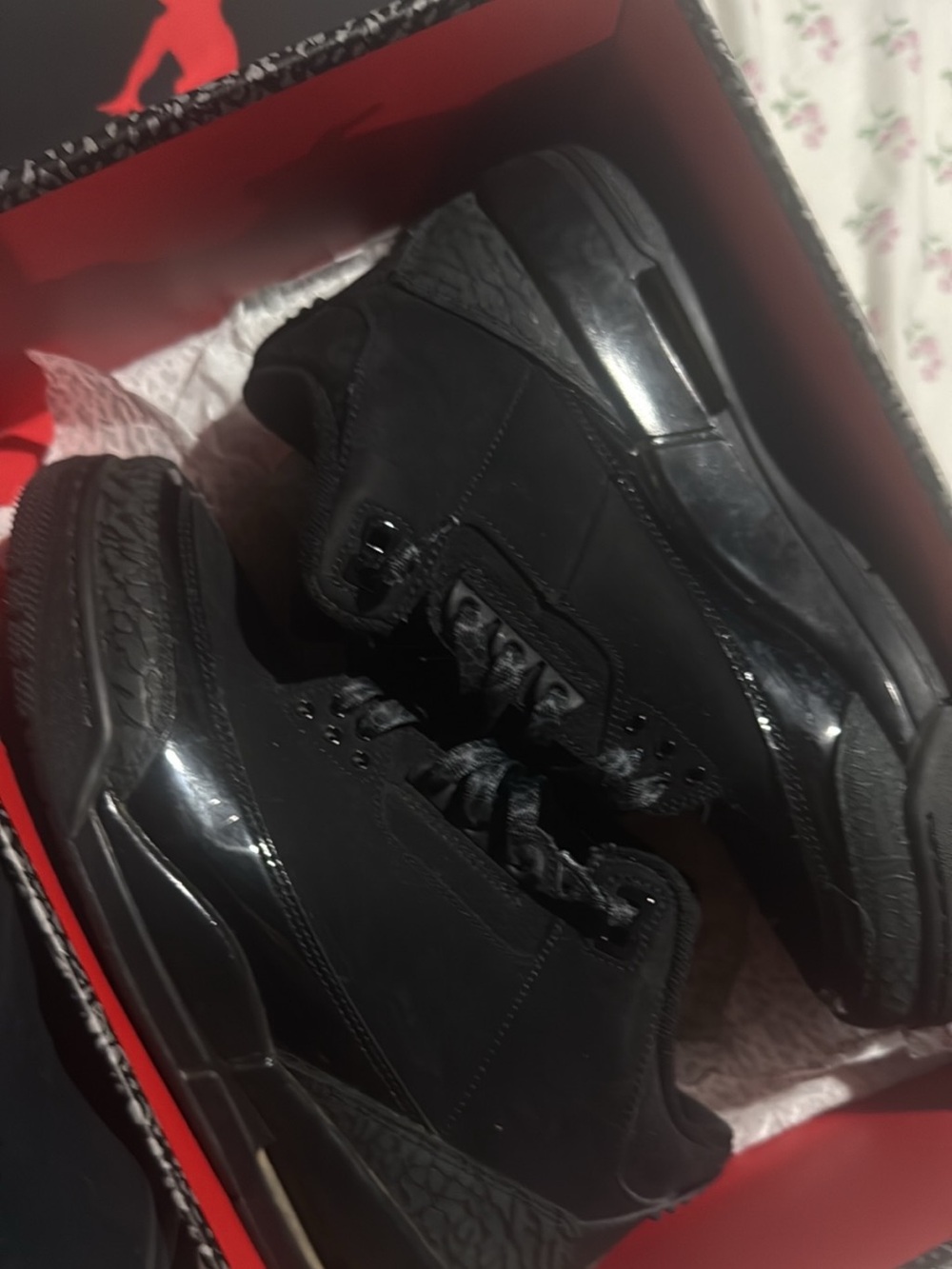 Jordan 3 black cats